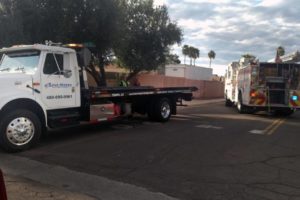 Car accident tow truck service in Tempe, AZ