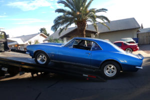 Professional lowered car tow service in Tempe AZ