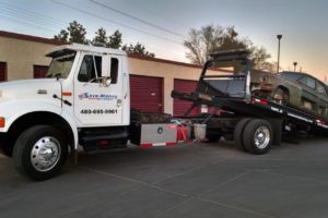 Recovering a classic car from a storage facility in Tempe, Arizona
